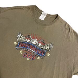 2013 Daytona‎ Beach Biketoberfest Motorcycle Biker Shirt Size XLarge 100% Cotton